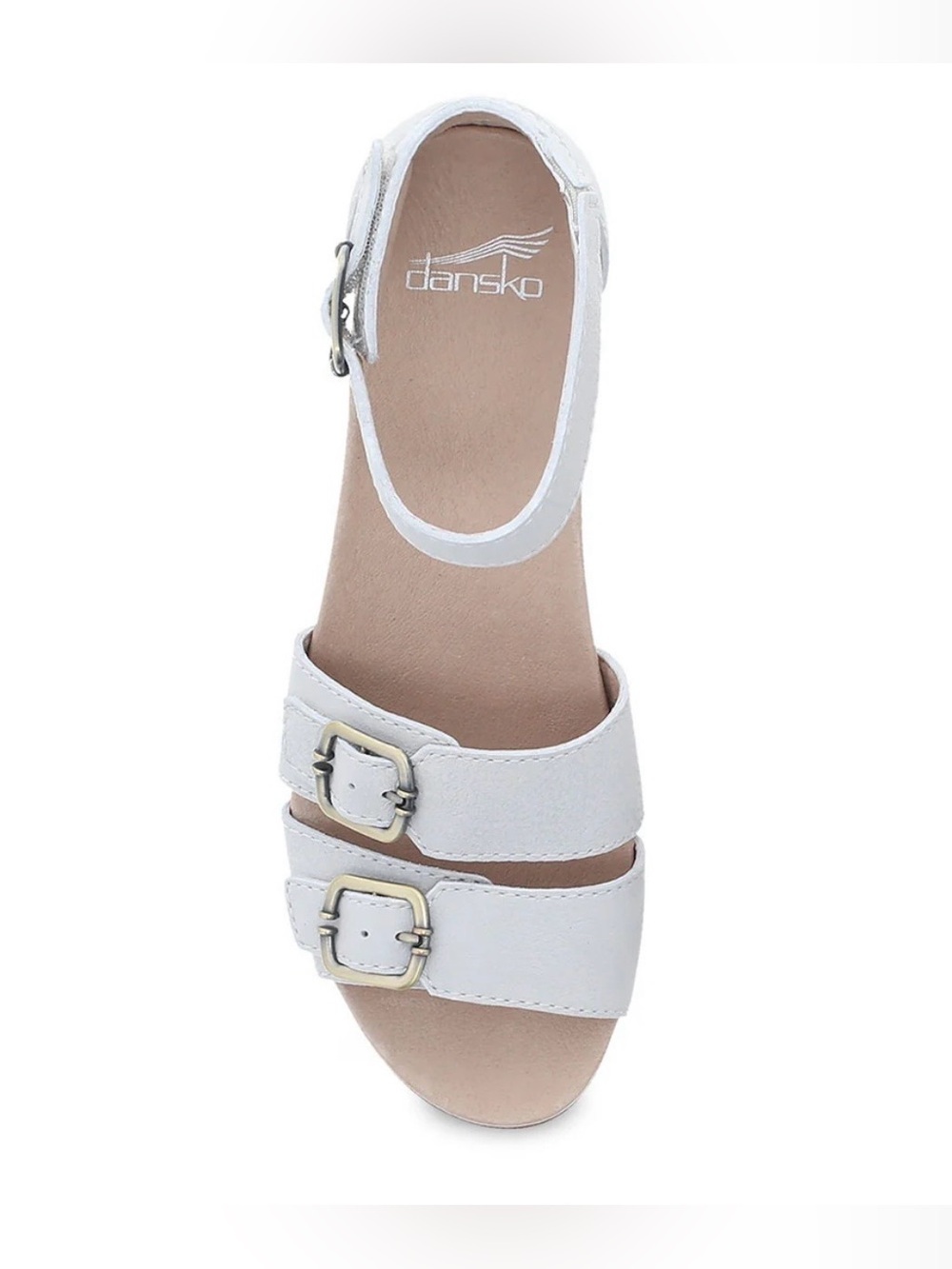 Dansko Astrid Nubuck Womens Low Wedge - Picture 8 of 10
